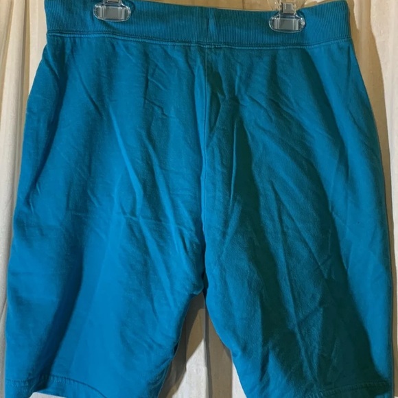 Kim Rogers Petite Blue Shorts Womens PS Tie Closure Pocket Relaxed Elastic Waist - Picture 3 of 7